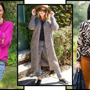 CAbi Fall 2020 Coffee Shop Cardigan Duster Medium M NWOT